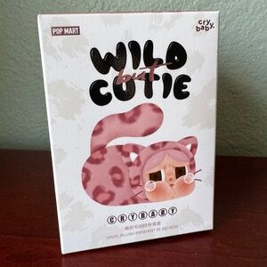 NEW - Vanilla Cutie - Pop Mart CRYBABY Wild But Cutie Vinyl Plush Pendant